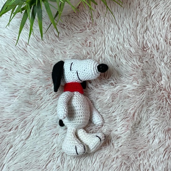 Handmade Snoopy Stuffed Animal - Picture 1 of 5